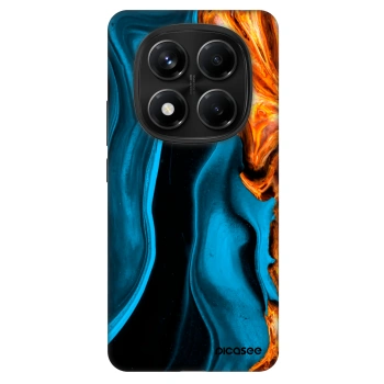 Hülle für Xiaomi Redmi Note 14 Pro 5G - Gold blue