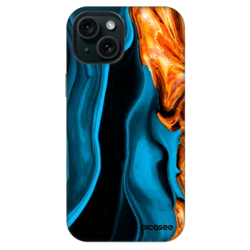 Hülle für Apple iPhone 13 - Gold blue