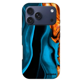 Hülle für Apple iPhone 17 Pro - Gold blue
