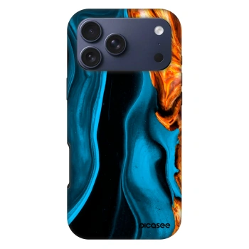 Hülle für Apple iPhone 17 Pro Max - Gold blue