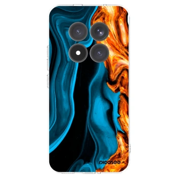 Picasee Xiaomi Redmi Note 15 Pro+ Hülle - Transparentes Silikon - Gold blue