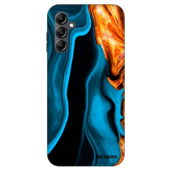 Hülle für Samsung Galaxy A16 4G - Gold blue
