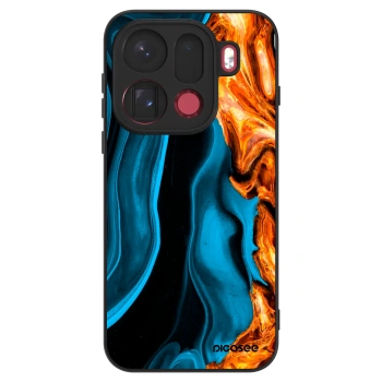 Hülle für OPPO Find X9 Pro - Gold blue