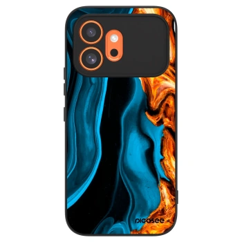 Hülle für Honor 600 - Gold blue