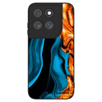 Hülle für Motorola Moto G77 - Gold blue