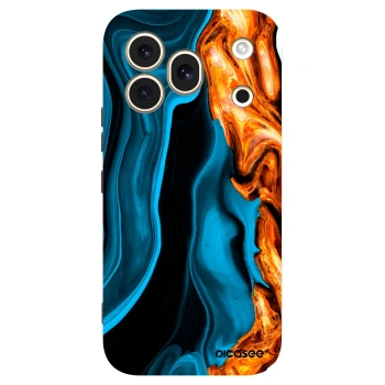 Hülle für Honor 600 Pro - Gold blue