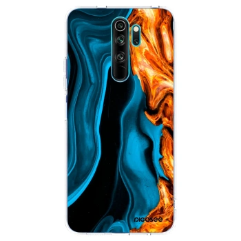 Hülle für Xiaomi Redmi Note 8 Pro - Gold blue