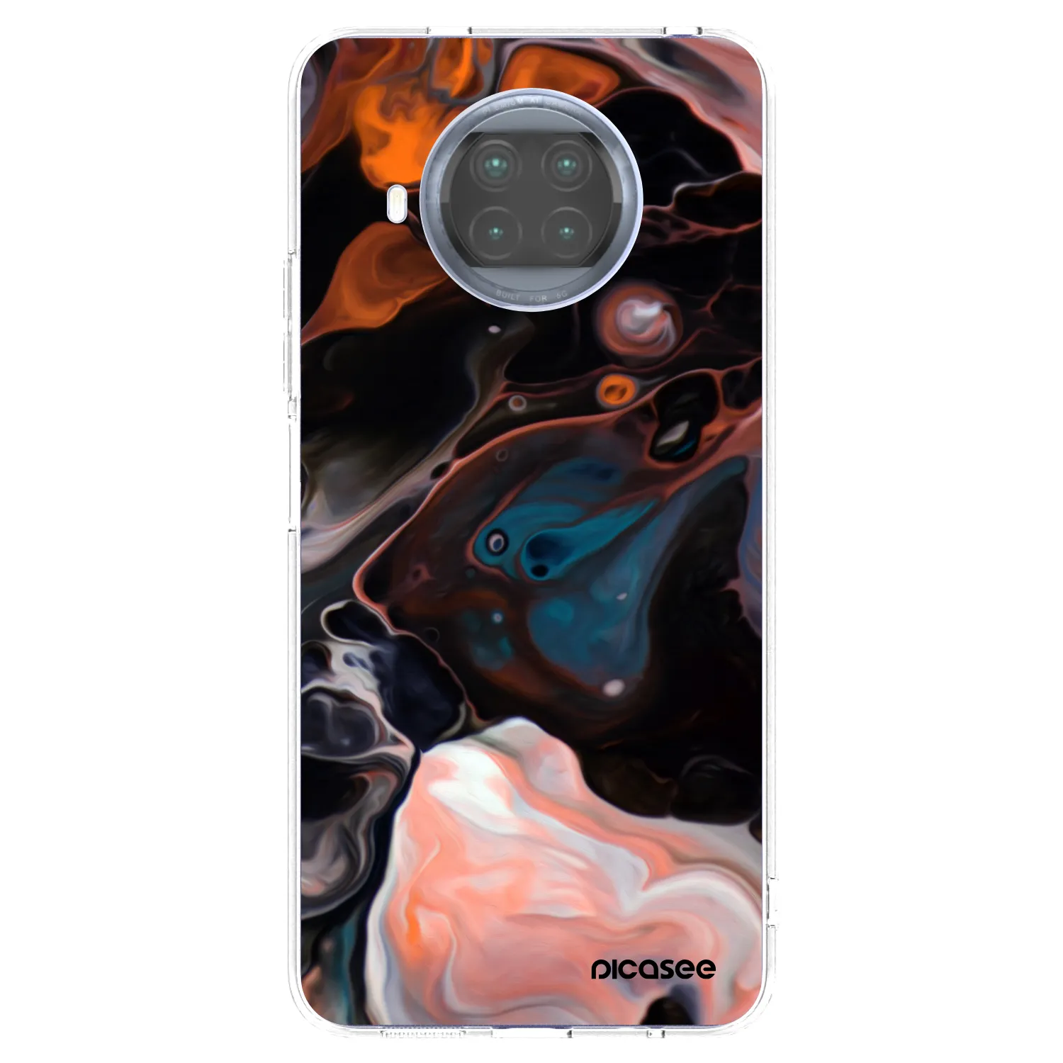 Picasee Xiaomi Mi 10T Lite Hülle - Transparentes Silikon - Cream