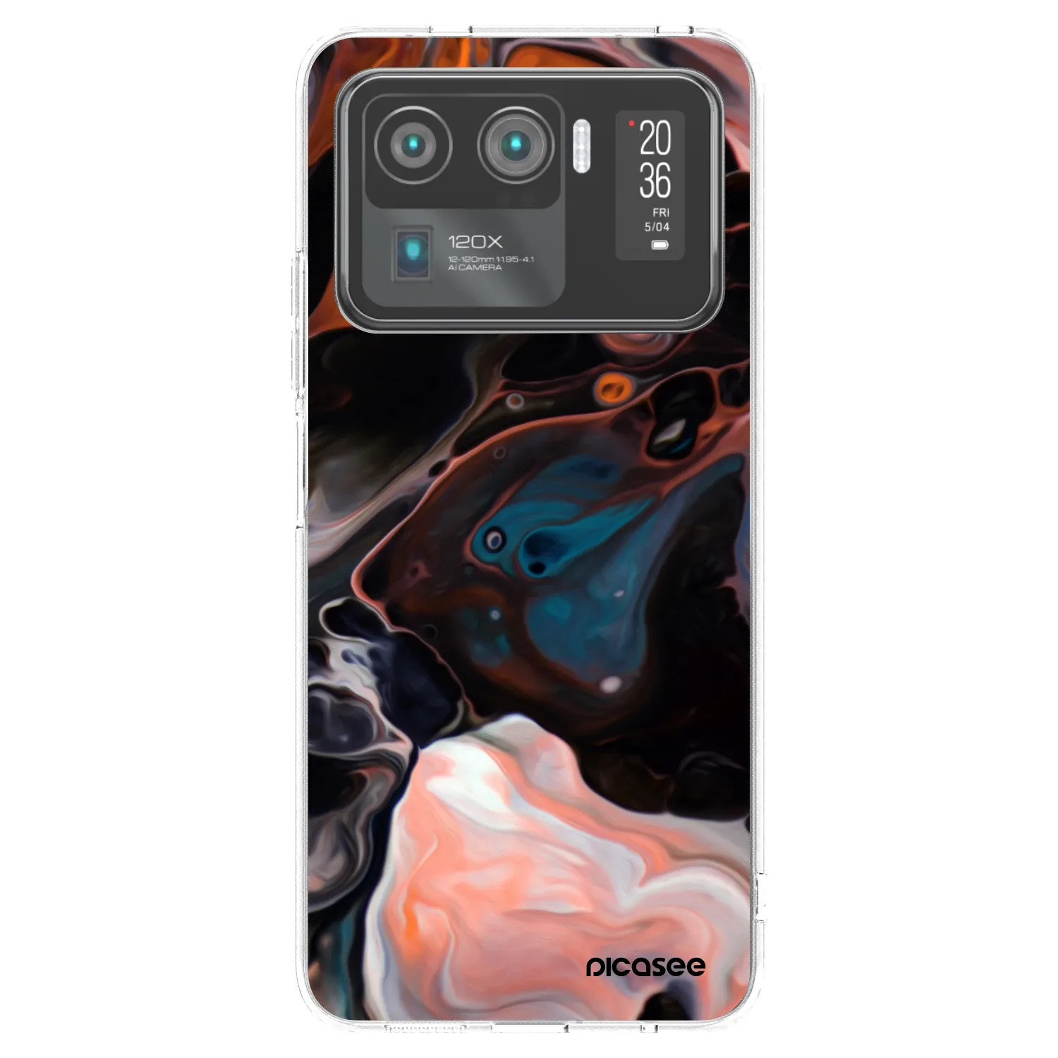 Picasee Xiaomi Mi 11 Ultra Hülle - Transparentes Silikon - Cream