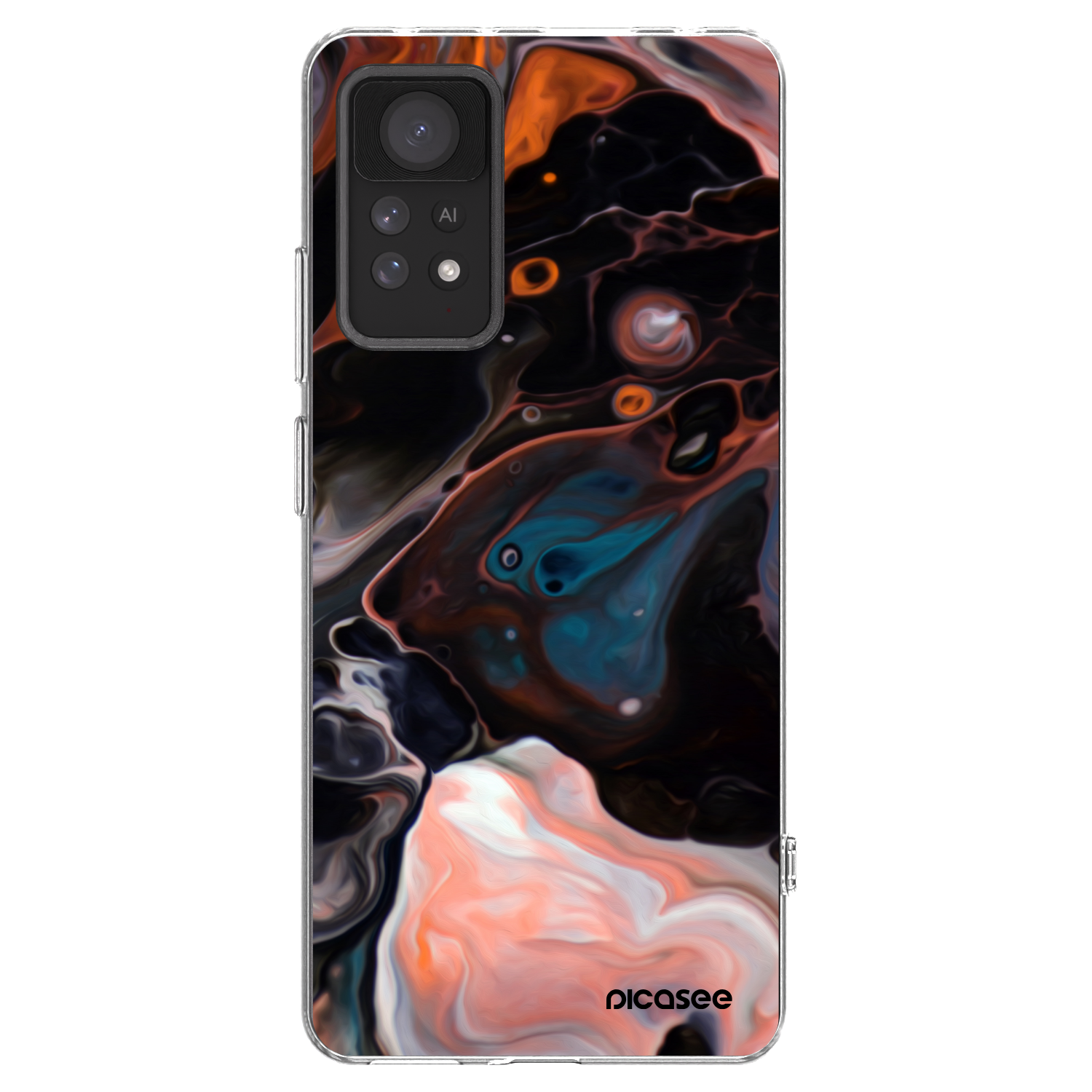 Picasee Xiaomi Redmi Note 11 Pro Hülle - Transparentes Silikon - Cream