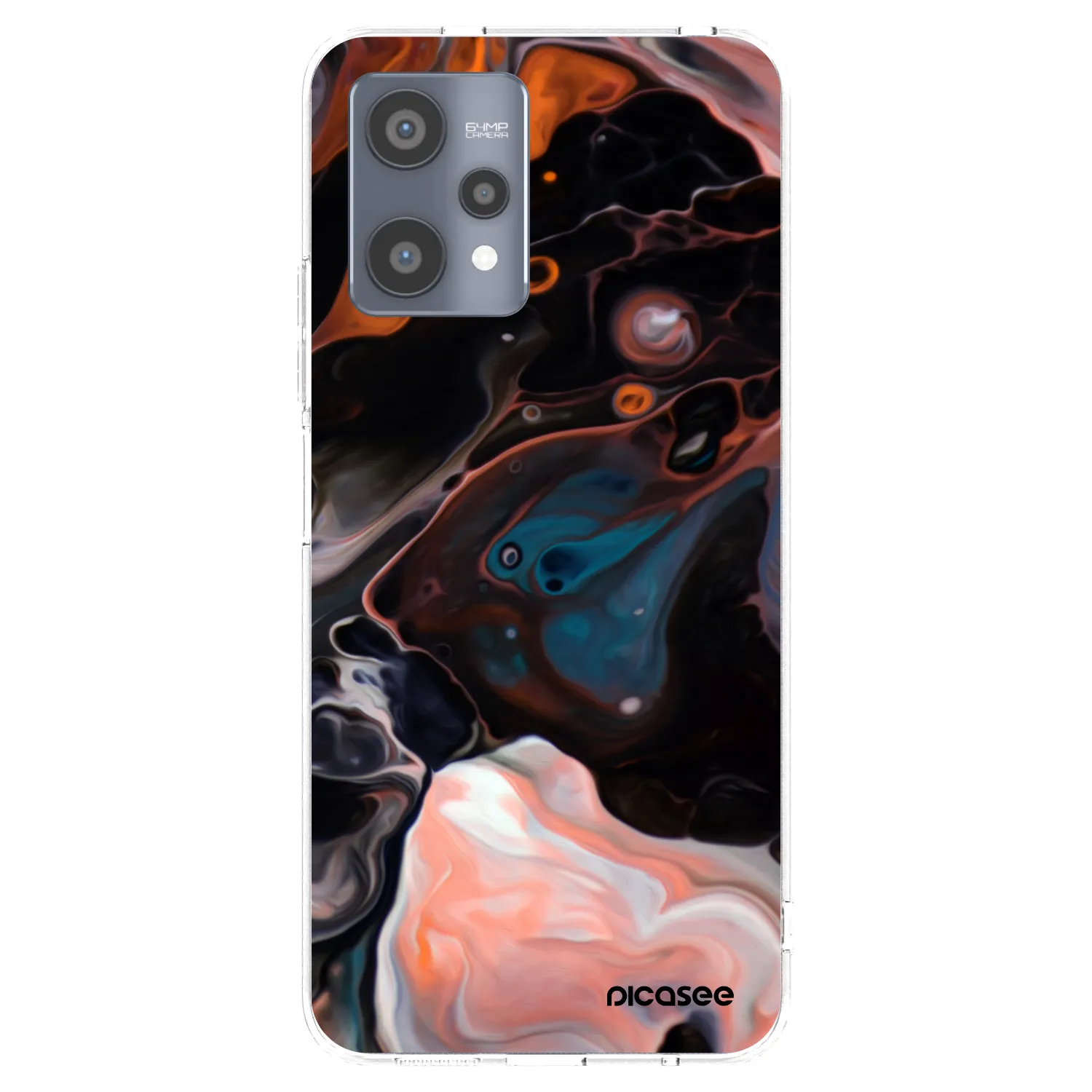 Picasee Realme 9 Pro 5G Hülle - Transparentes Silikon - Cream