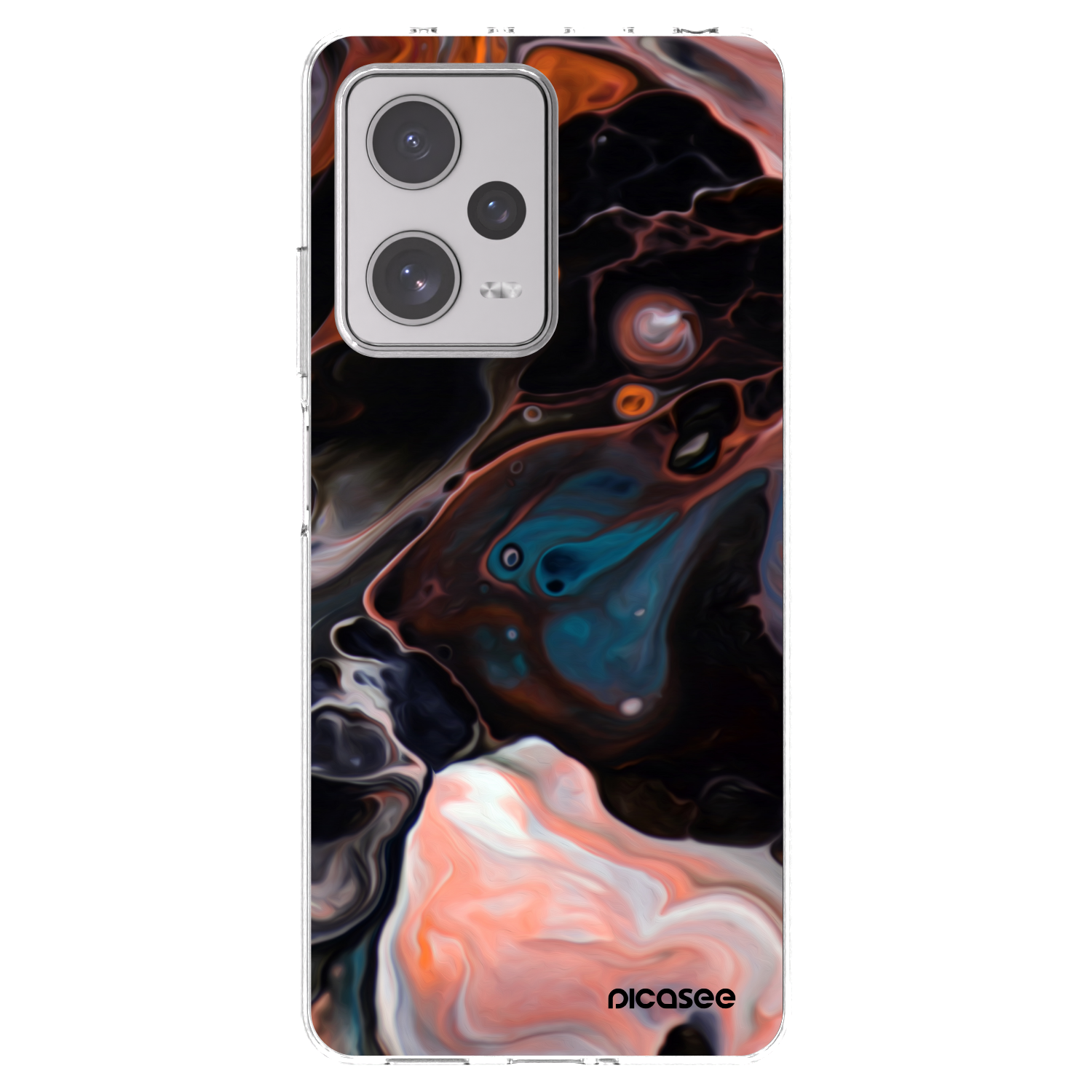 Picasee Xiaomi Redmi Note 12 Pro+ 5G Hülle - Transparentes Silikon - Cream