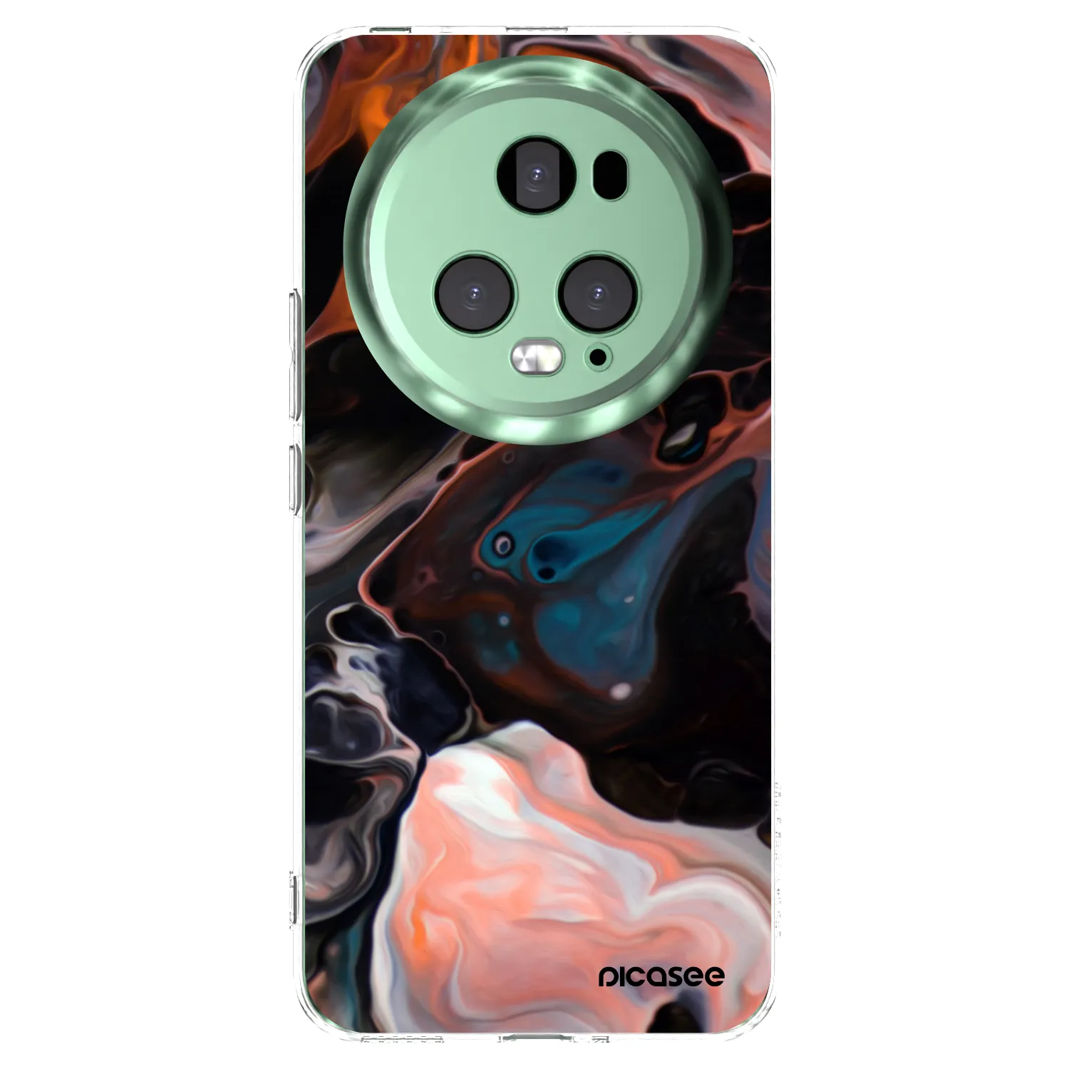 Picasee Honor Magic5 Pro Hülle - Transparentes Silikon - Cream