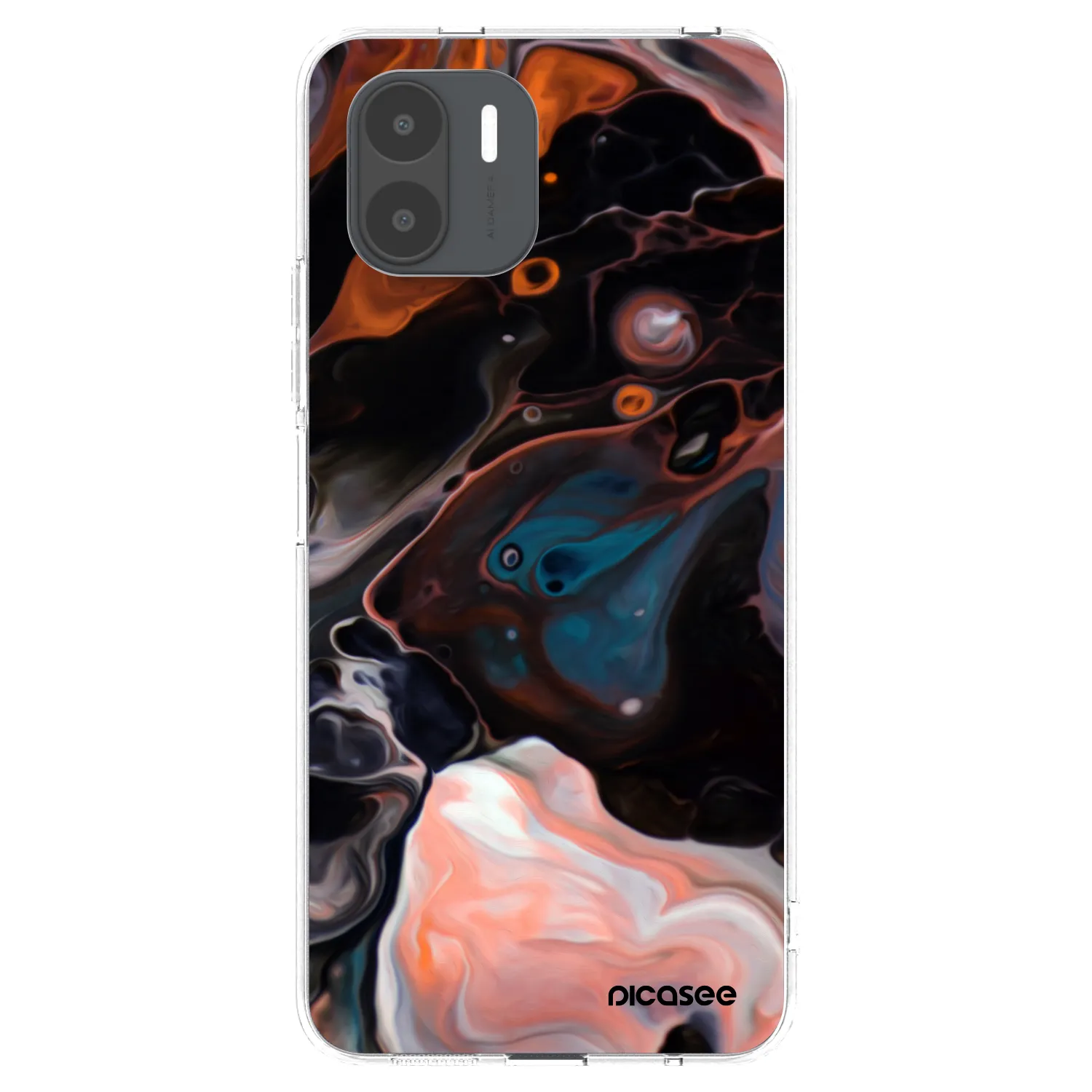 Picasee Xiaomi Redmi A2 Hülle - Transparentes Silikon - Cream