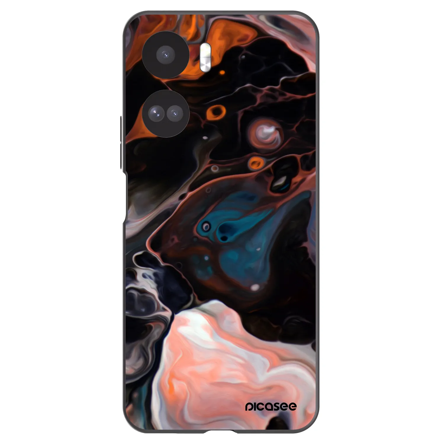 Picasee Honor 90 Lite 5G Hülle - Schwarzes Silikon - Cream