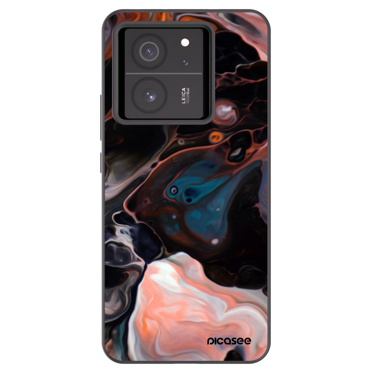 Picasee Xiaomi 13T Pro Hülle - Schwarzes Silikon - Cream