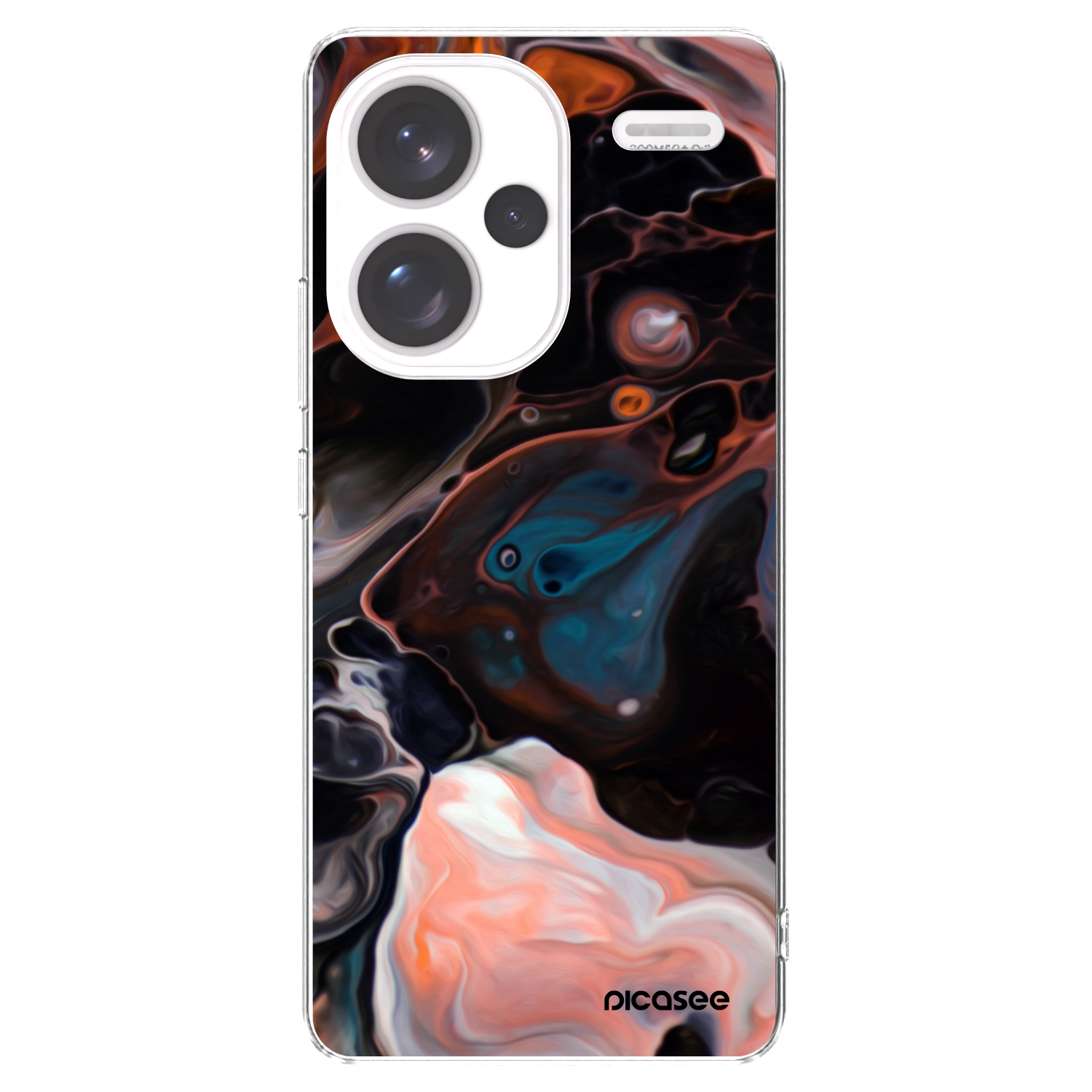 Picasee Xiaomi Redmi Note 13 Pro+ 5G Hülle - Transparentes Silikon - Cream