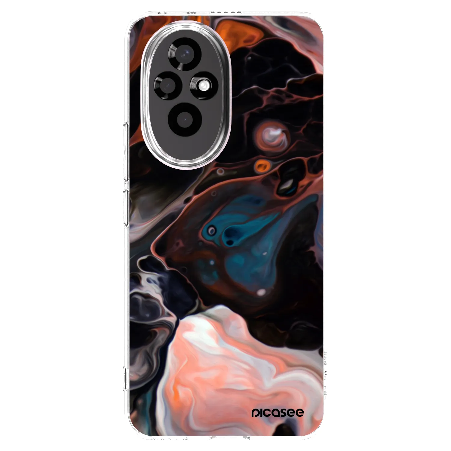 Picasee Honor 200 Pro 5G Hülle - Transparentes Silikon - Cream