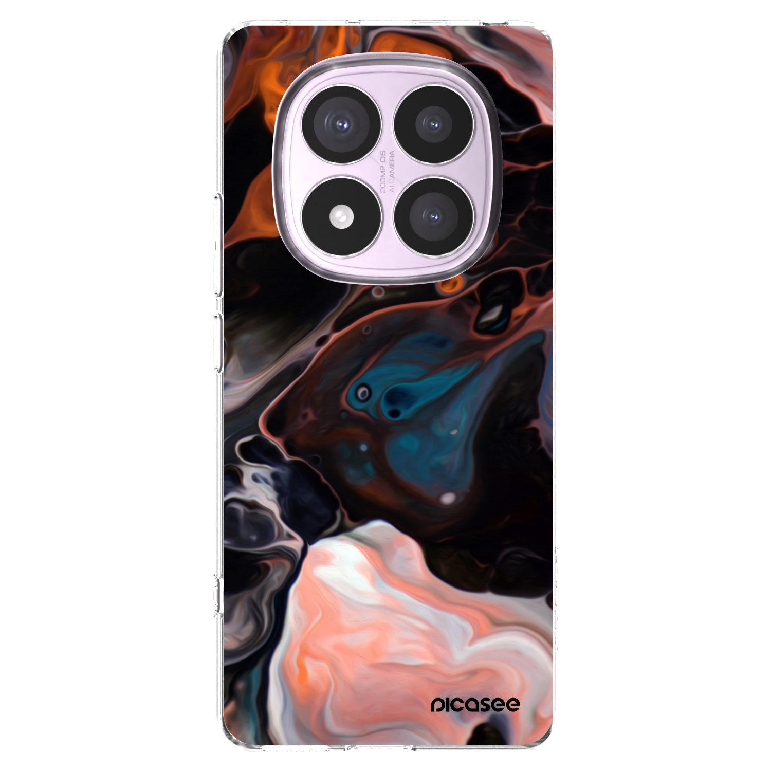 Picasee Xiaomi Redmi Note 14 Pro 5G Hülle - Transparentes Silikon - Cream