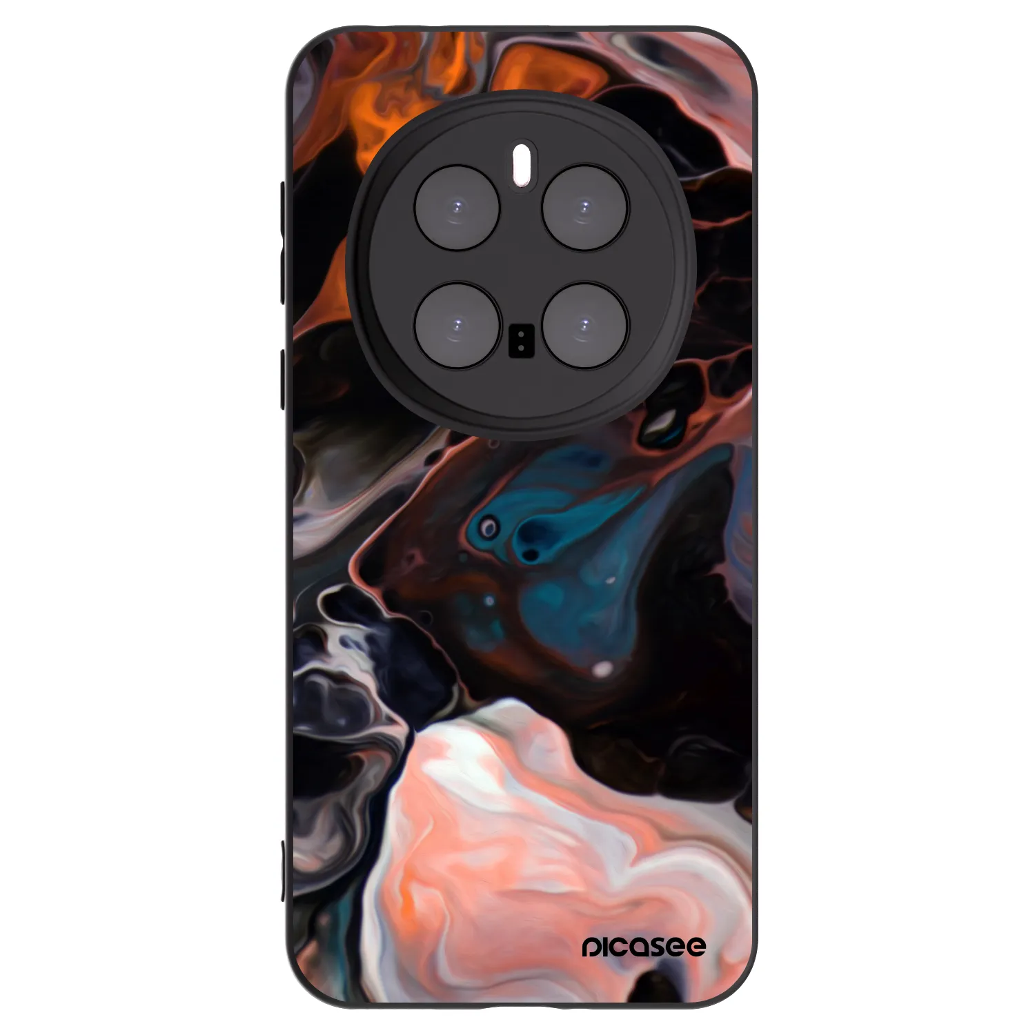 Picasee Honor Magic7 Pro 5G Hülle - Schwarzes Silikon - Cream