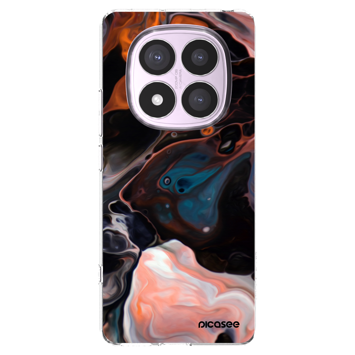 Picasee Xiaomi Redmi Note 14 Pro 4G Hülle - Transparentes Silikon - Cream
