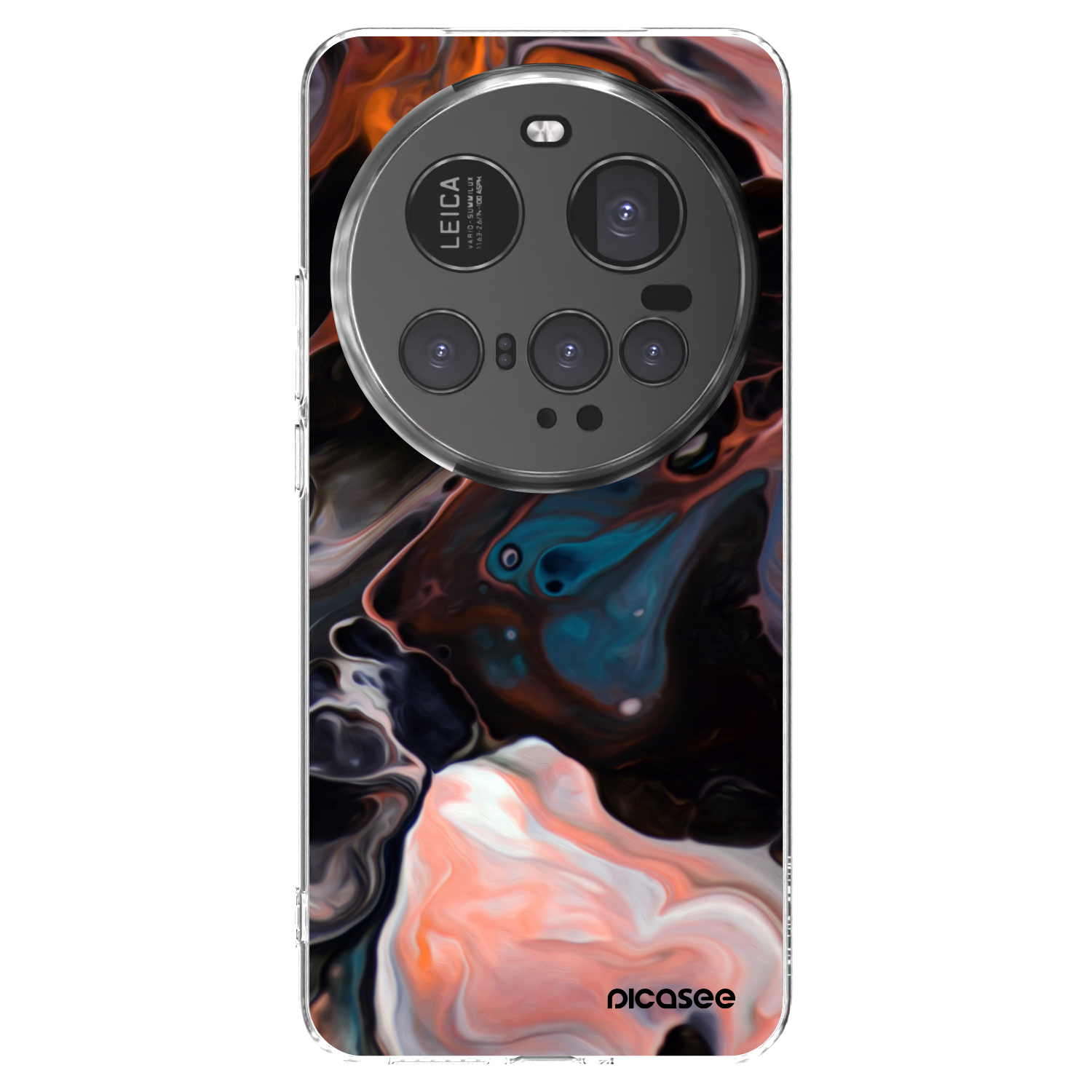 Picasee Xiaomi 15 Ultra Hülle - Transparentes Silikon - Cream