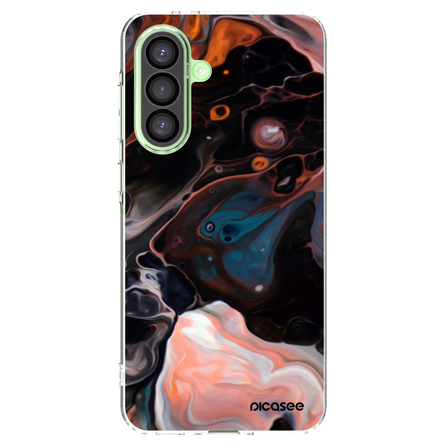 Picasee Samsung Galaxy A26 5G A266B Hülle - Transparentes Silikon - Cream