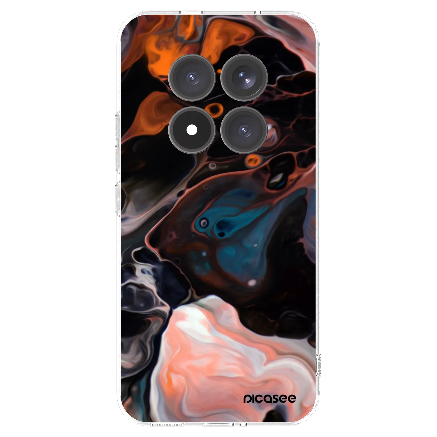 Picasee Xiaomi Redmi Note 15 Pro+ Hülle - Transparentes Silikon - Cream