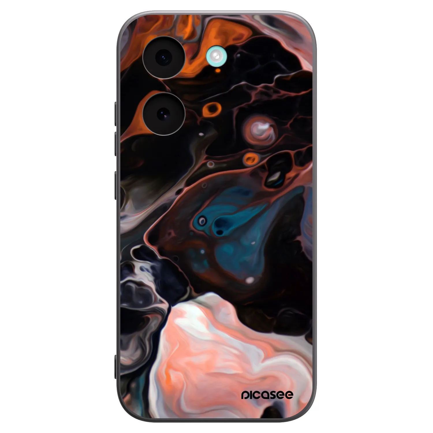Picasee Xiaomi Poco X8 Pro Hülle - Schwarzes Silikon - Cream