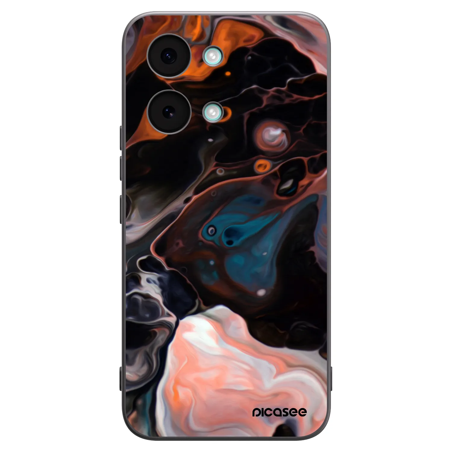 Picasee Xiaomi Poco X8 Pro Max Hülle - Schwarzes Silikon - Cream