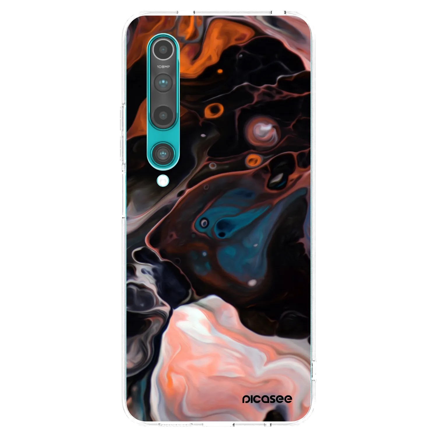 Picasee Xiaomi Mi 10 Hülle - Transparentes Silikon - Cream