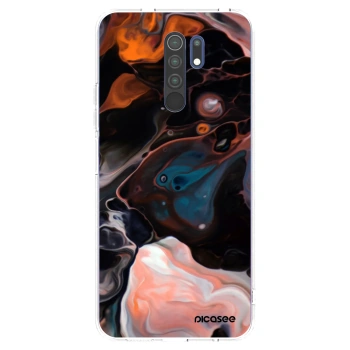 Picasee Xiaomi Redmi 9 Hülle - Transparentes Silikon - Cream