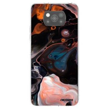Picasee Xiaomi Poco X3 Hülle - Schwarzes Silikon - Cream