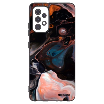 Picasee Samsung Galaxy A32 5G A326B Hülle - Schwarzes Silikon - Cream