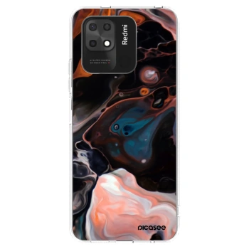 Picasee Xiaomi Redmi 10C Hülle - Transparentes Silikon - Cream