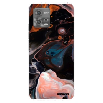 Picasee Motorola Moto G72 Hülle - Transparentes Silikon - Cream
