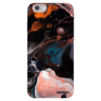 Picasee Apple iPhone 6/6S Hülle - Transparentes Silikon - Cream