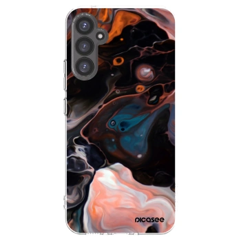 Picasee Samsung Galaxy A34 5G A346B Hülle - Transparentes Silikon - Cream