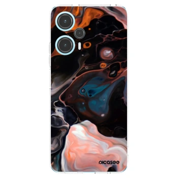 Picasee Xiaomi Poco F5 Hülle - Transparentes Silikon - Cream