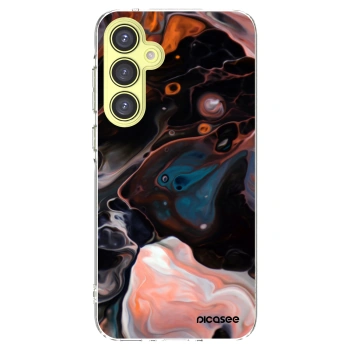 Picasee Samsung Galaxy A35 5G A356B Hülle - Transparentes Silikon - Cream