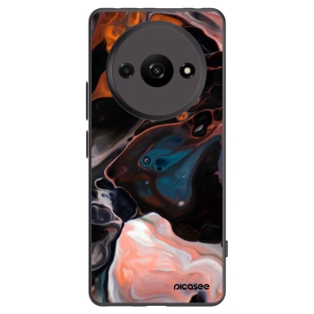 Picasee Xiaomi Redmi A3 Hülle - Schwarzes Silikon - Cream