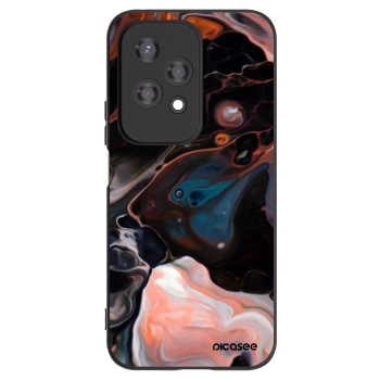 Picasee Honor 200 Lite Hülle - Schwarzes Silikon - Cream