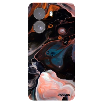 Picasee Xiaomi Poco X7 Hülle - Schwarzes Silikon - Cream
