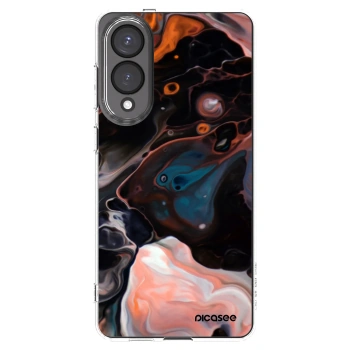 Picasee Samsung Galaxy S25 Edge 5G Hülle - Transparentes Silikon - Cream