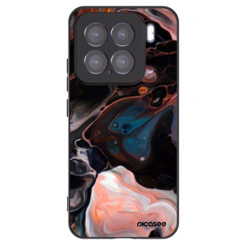Picasee Xiaomi 15 Hülle - Schwarzes Silikon - Cream
