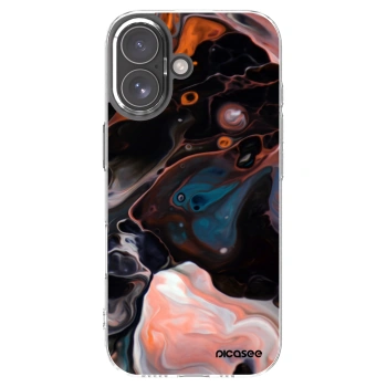 Picasee Apple iPhone 17 Hülle - Transparentes Silikon - Cream