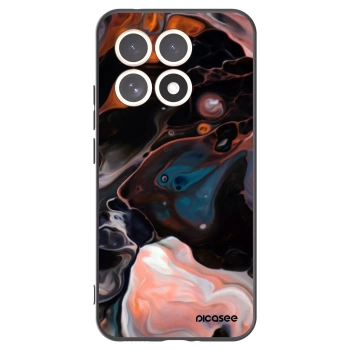 Picasee Xiaomi 15T Hülle - Schwarzes Silikon - Cream