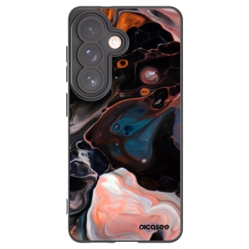 Picasee Samsung Galaxy S26 Hülle - Schwarzes Silikon - Cream