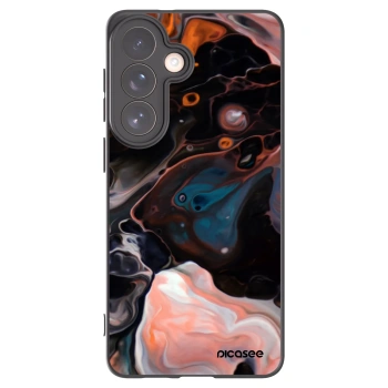 Picasee Samsung Galaxy S26+ Hülle - Schwarzes Silikon - Cream