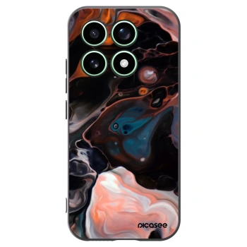 Picasee Xiaomi 17 Hülle - Schwarzes Silikon - Cream